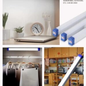 Многофункциональная светодиодная USB LED лампа-ночник на магните 3 режима яркости 52 см Bailong BK-500T