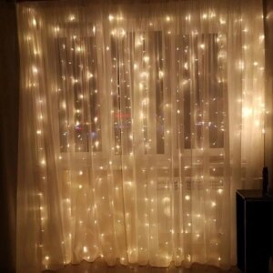 Гирлянда UKC RD-083 водопад 240LED 2x2м Цвет ламп-Теплый
