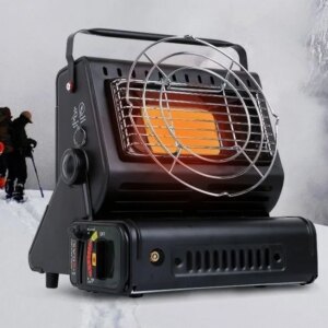 Обогреватель-плита газовая Gas stove 2in1 heater с керамическим нагревателем