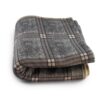 Теплая электропростынь с подогревом Electric Blanket 150х120см (клетчатая, Серая)