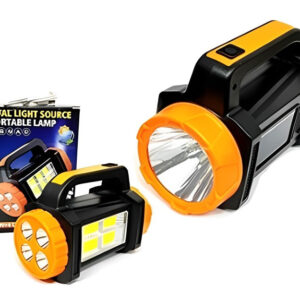 Кемпинговый фонарь MH-828C1 (3W+4xLed+COB) + Power bank +  солнечная панель + microUSB