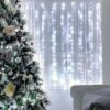 Гирлянда "Водопад" 2х2м Гирлянда цвет ламп белый 240LED гирлянда для декорации помещен RD-081