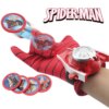 Детская игрушка перчатка-бластер Человек паук Spider man glooves