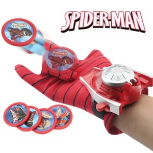 Детская игрушка перчатка-бластер Человек паук Spider man glooves