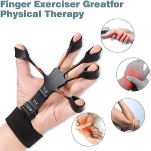 Тренажер для пальцев, 6 уровней устойчивости, Усилитель Для Рук FINGER RELAX