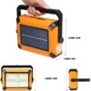 Фонарь прожектор аккумуляторный светодиодный 30W с солнечной батареей и функцией Power Bank UKC 881