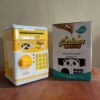 Копилка сейф детская интерактивная игрушка Кот Серый с кодовым замком Cartoon cow