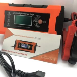 Зарядное устройство для гелиевых (GEL), кислотных (SLA), аккумуляторов AGM 12V/10A - 24V/5A 180W