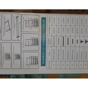 Универсальная вешалка для одежды New simple floor clothes rack size 60X29.5X151 см