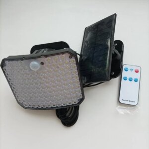 Светильник на солнечной батарее с датчиком движения Solar wall lamp BL-104-SMD