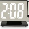 Часы настольные с проекцией времени на потолок с LED дисплеем и будильником