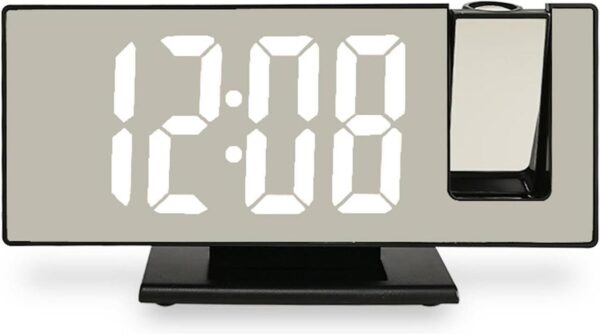 Часы настольные с проекцией времени на потолок с LED дисплеем и будильником