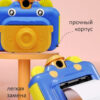 Детская камера 12 МП 1080P с функцией печати Детский фотоаппарат Синий