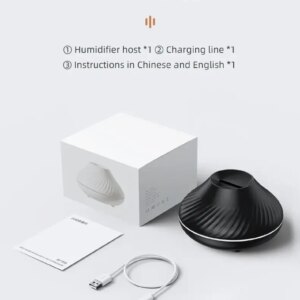 Увлажнитель воздуха Вулкан мини Valcano humidifier BLACK