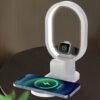 Беспроводная зарядная станция - LED ночник 4in1 15Вт