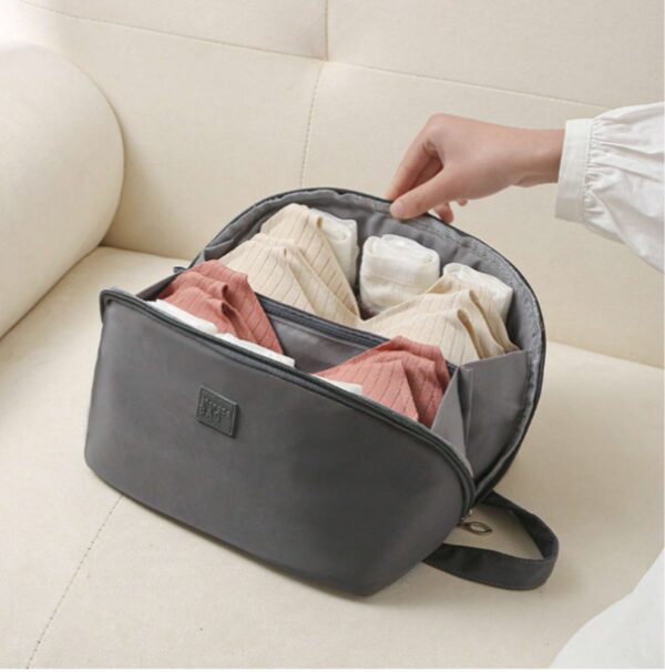 Женский дорожный органайзер для одежды, бюстгальтеров, носков, Storage bag черный