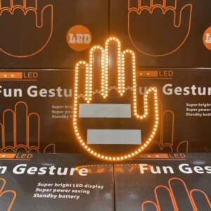 Светодиодная рука LED лампа с жестами для авто Hand Light c пультом управления