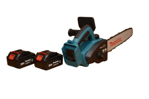Аккумуляторная цепная пила MAKITA З6В 6А , электропила с двумя аккумуляторами
