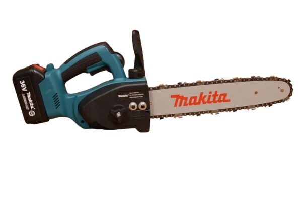 Аккумуляторная цепная пила MAKITA З6В 6А , электропила с двумя аккумуляторами
