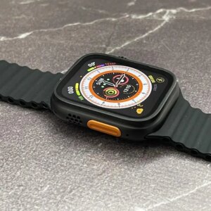 Умные смарт часы Smart Watch X8 Ultra Max 49mm электронные с магнитной зарядкой и микрофоном черные