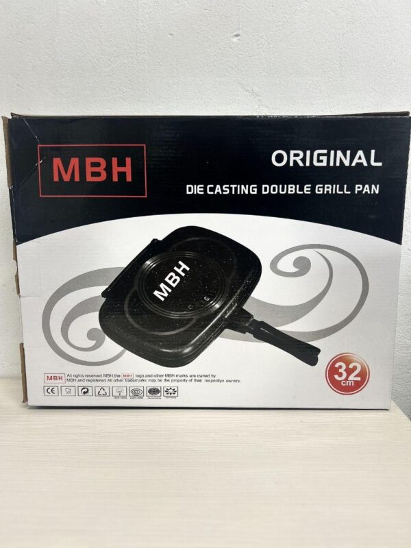 Двойная сковорода-гриль Double Grill Pan 32 см.