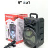 Kimiso новый QS-1805 8-дюймовый портативный динамик высокой мощности с проводным микрофоном уличный динамик