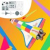 Конструктор на солнечной батарее игрушка-робот 3 в 1 для исследования космоса