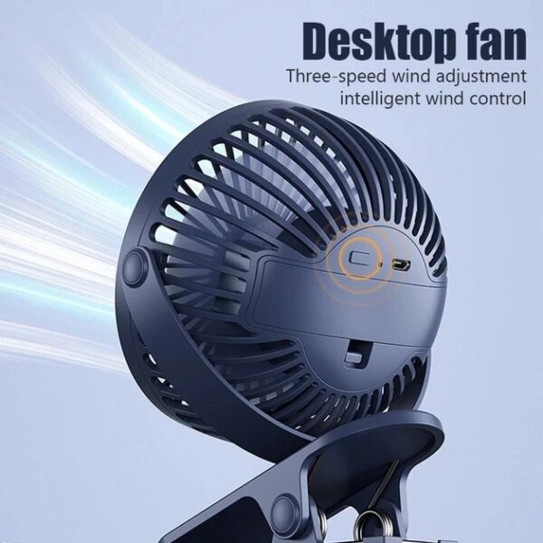 Настольный вентилятор на прищепке FAN-AF01