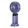 Аккумуляторный вентилятор ручной портативный дорожный с зарядкой от USB FAN1012
