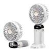 Аккумуляторный вентилятор ручной портативный дорожный с зарядкой от USB FAN1012