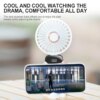 Аккумуляторный вентилятор ручной портативный дорожный с зарядкой от USB FAN1012