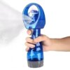 Вентилятор ручной Water Spray Fan с увлажнителем | Портативный ручной мини-вентилятор BLUE