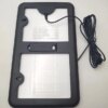 Фонарь GD-101 PowerBank, с солнечной зарядкой + лампочки 3 шт