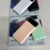 Повербанк с четким дисплеем и встроенными кабелям KT T51X 50000mAh Бирюзовый