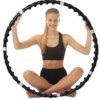 Утяжеленный массажний обруч Хула Хуп с магнитами Massaging exerciser