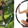 Утяжеленный массажний обруч Хула Хуп с магнитами Massaging exerciser