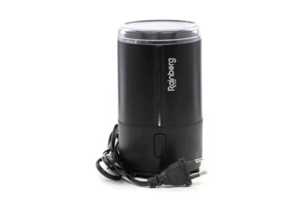 Кофемолка электрическая роторная 300W Rainberg RB-302 Черный
