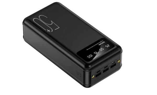 Зарядное устройство Power Bank Viaking 50000 mAh smartquality N7 на 3 разъема с фонариком , Портативна бат