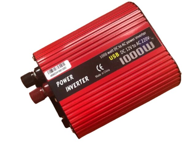 Авто инвертор преобразователь напряжения Wimpex 12V-220V  WX-1000W