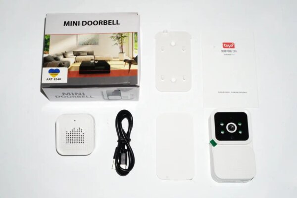Беспроводной дверной видеозвонок WiFi Smart Doorbell M6