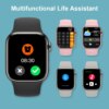 Смарт-часы LAXASFIT S9 Pro с сенсорным экраном и Bluetooth, водонепроницаемые, Черные