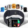 Смарт-часы LAXASFIT S9 Pro с сенсорным экраном и Bluetooth, водонепроницаемые, Черные