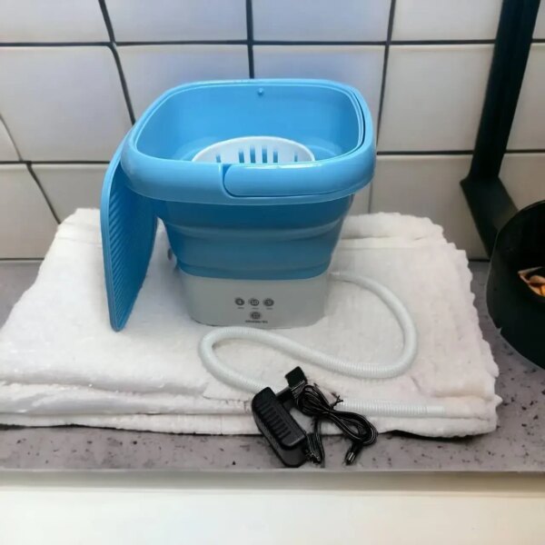 Складная мини-стиральная машина переносная до 2,5 кг Folding Washing Machine Стиральная машина для путешествий