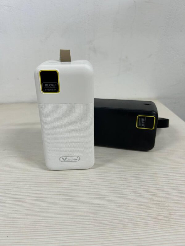 Портативное зарядное устройство Power Bank ViaKing QC-Q25 50000 mAh, Черный