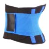 Пояс для похудения на липучке Hot Shapers Belt Power утягивающий Черно-синий, размер XXL