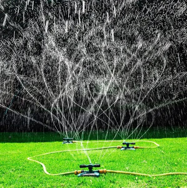 Умная система полива автоматический для газонов на 360 градусов Lawn Sprinkler