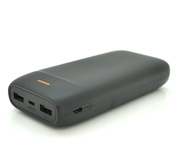 Портативная универсальная батарея LENYES PX267 Black 20000mAh 2A 5W USB,Type-C,MicroUSB