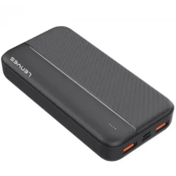 Внешний аккумулятор Power bank 20000mAh с USB, Lenyes PX263, Повербанк с быстрой зарядкой