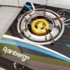 Плита Rainberg RB-2231 газовая плита настольная плита на 2 конфорки туристическая плита портативная плита газ