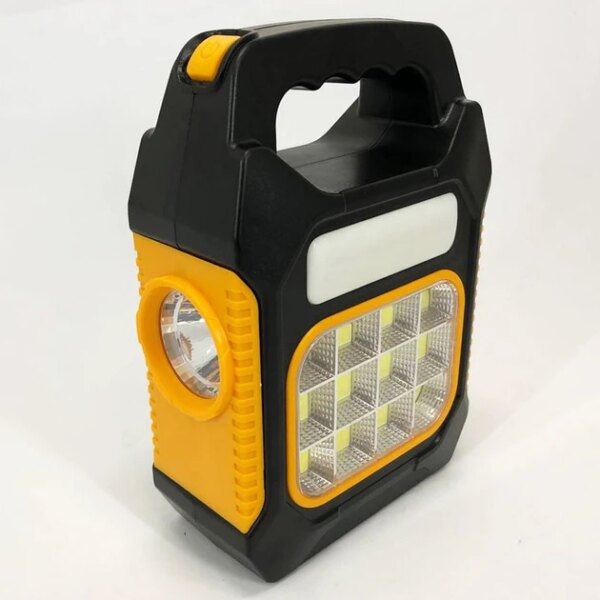 Фонарь светодиодный прожектор JY-978D-LED+12COB, Фонарь аварийный светодиодный аккумуляторный